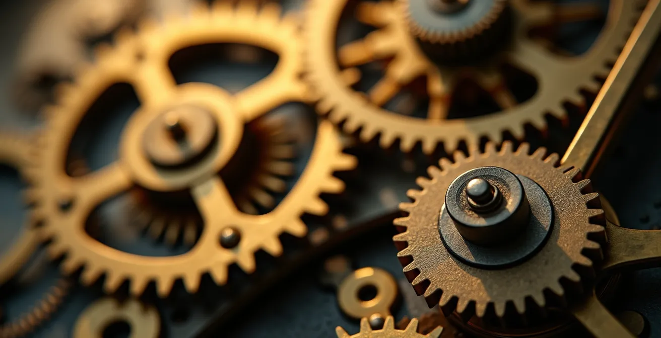 Close-up of analog clock showing critical boarding time at ferry terminal
