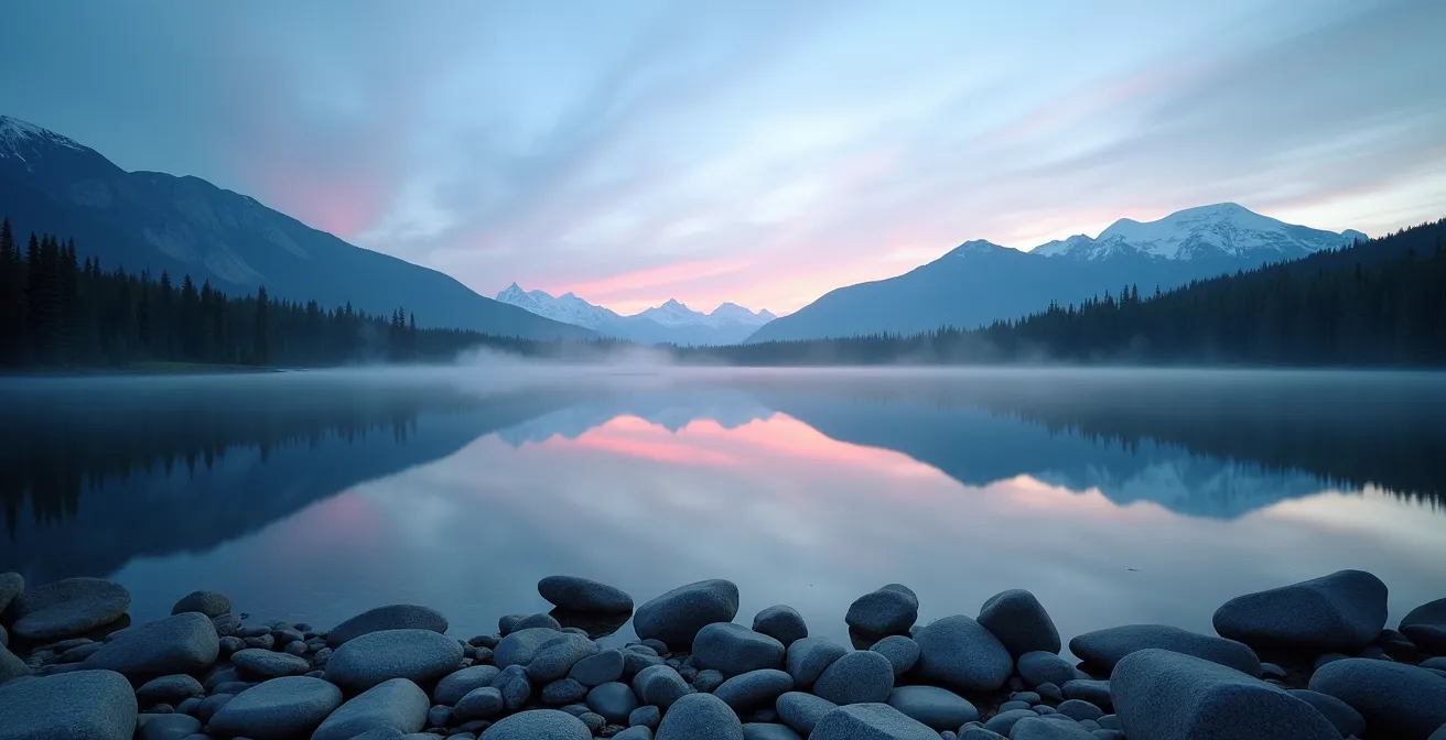 Untouched Canadian wilderness landscape representing conservation legacy